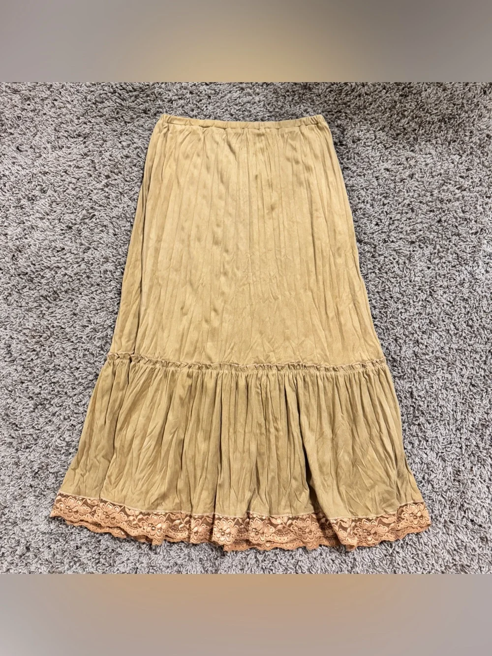 Vintage Suede Forever 21 Skirt